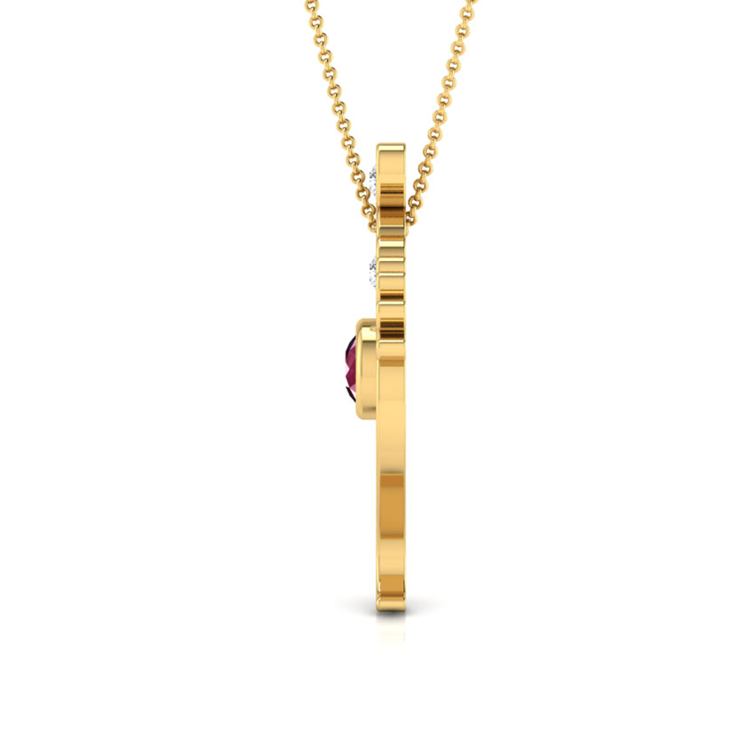 Lakshmi's Feet Pendant