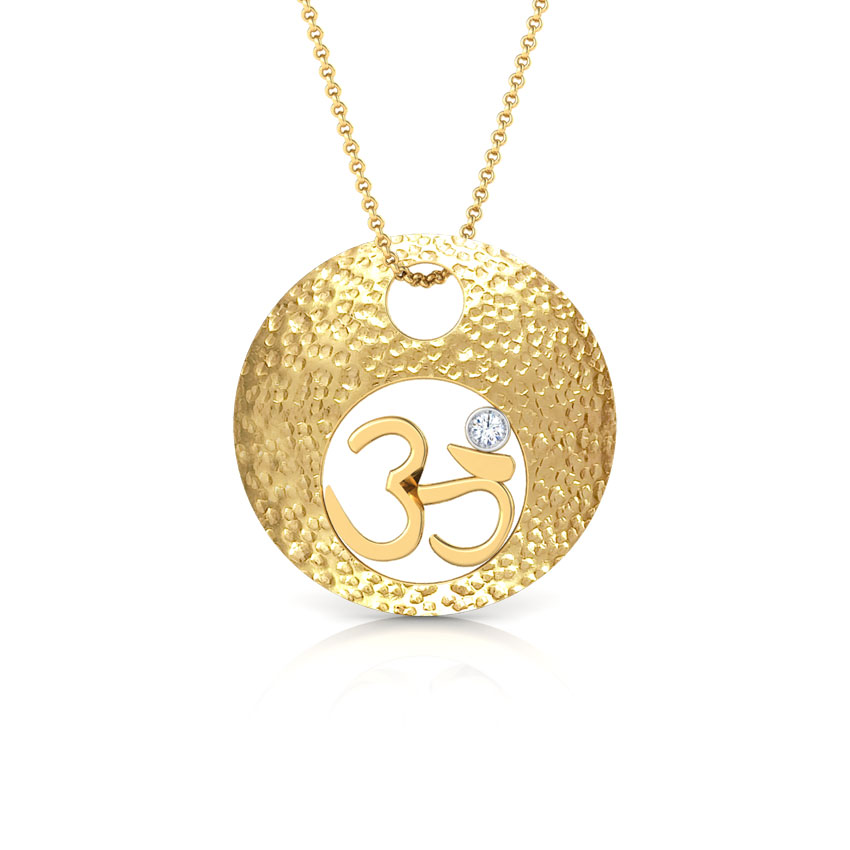 Full Moon OM Pendant
