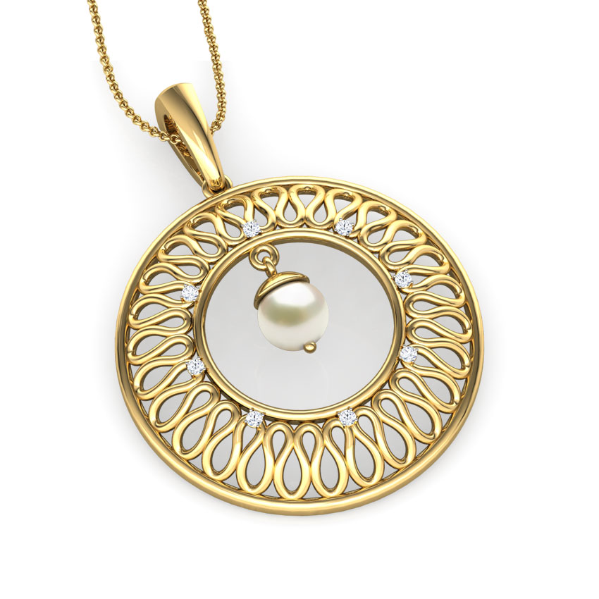 Cosmic Energies Pearl Pendant Cosmic Energies Pearl Pendant