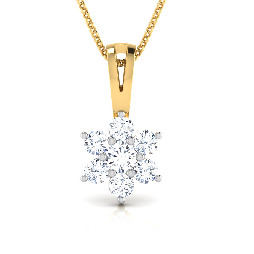 Classic Seven-Stone Diamond Pendant