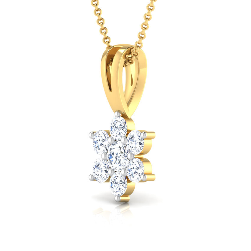Classic Seven-Stone Diamond Pendant