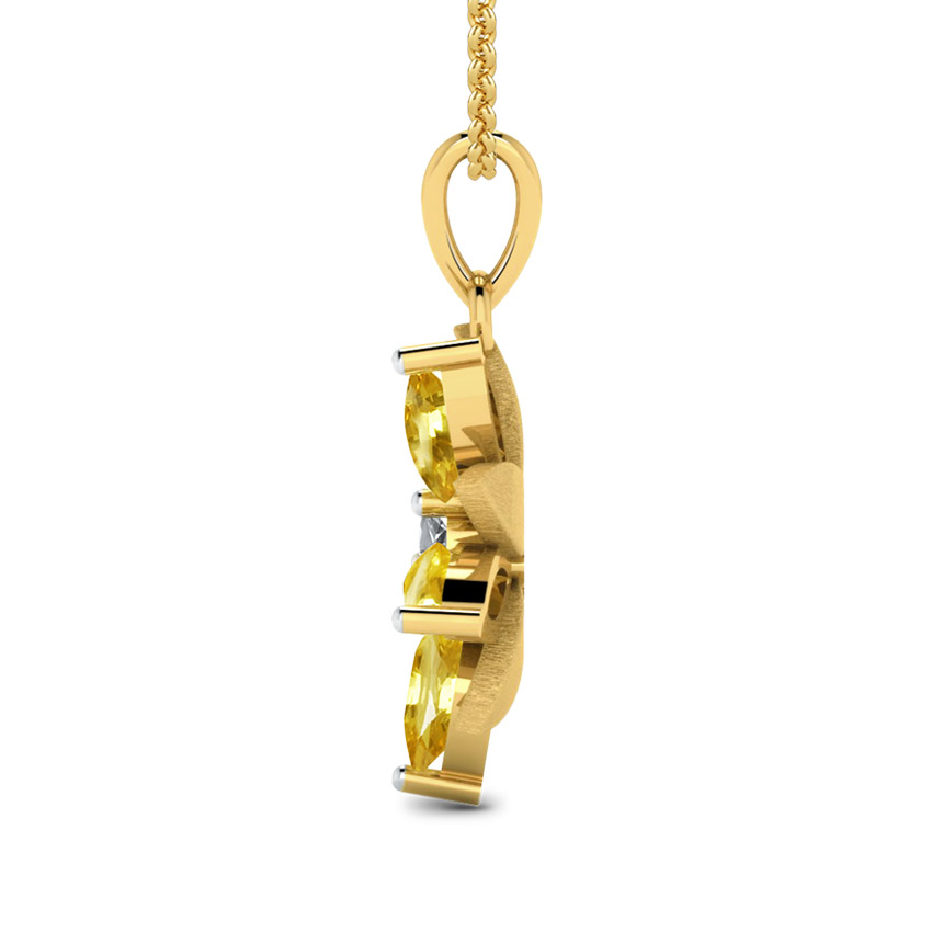 Yellow Lotus Pendant Yellow Lotus Pendant