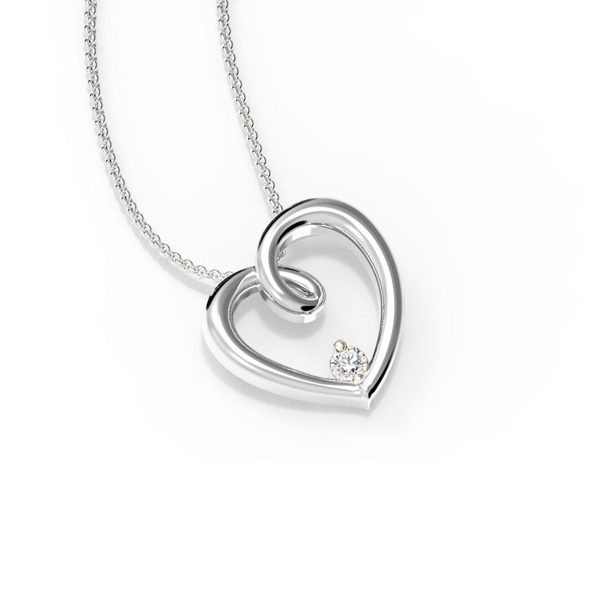 Dizzy Heart Diamond Pendant Dizzy Heart Diamond Pendant
