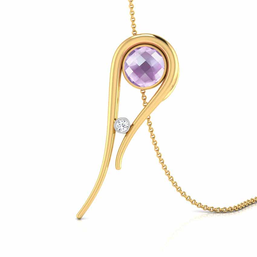 Svelte Amethyst Pendant