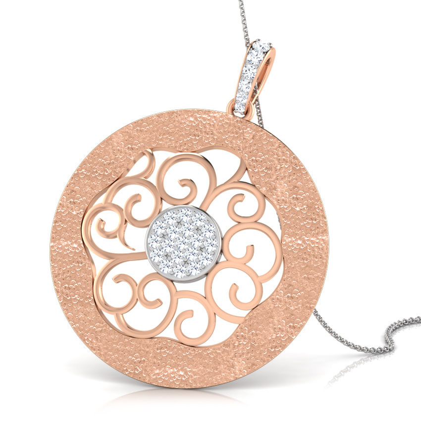 Filigree Disc Pendant Filigree Disc Pendant