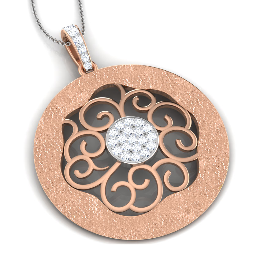 Filigree Disc Pendant Filigree Disc Pendant
