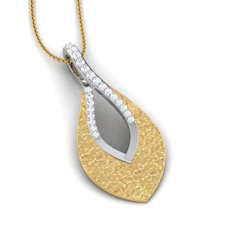 Open Tear-drop Pendant
