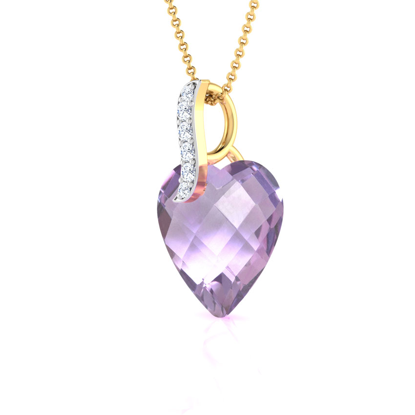 Mila Heart Gemstone Pendant Mila Heart Gemstone Pendant