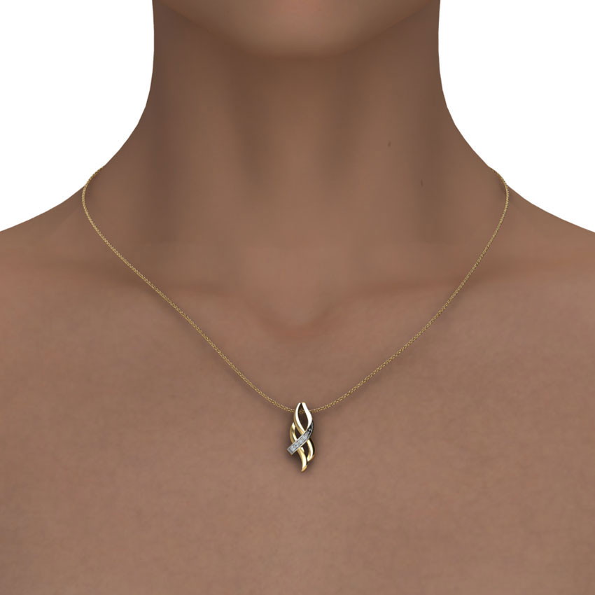 Cryptic Twirl Pendant