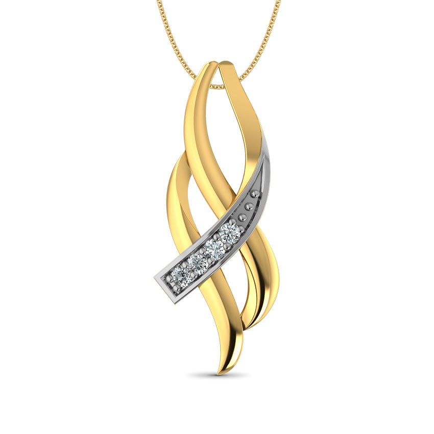 Cryptic Twirl Pendant
