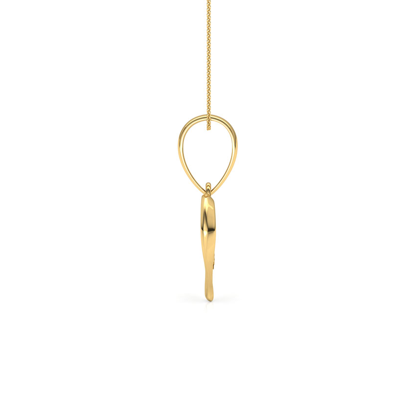 Aroha Gold Diamond Pendant
