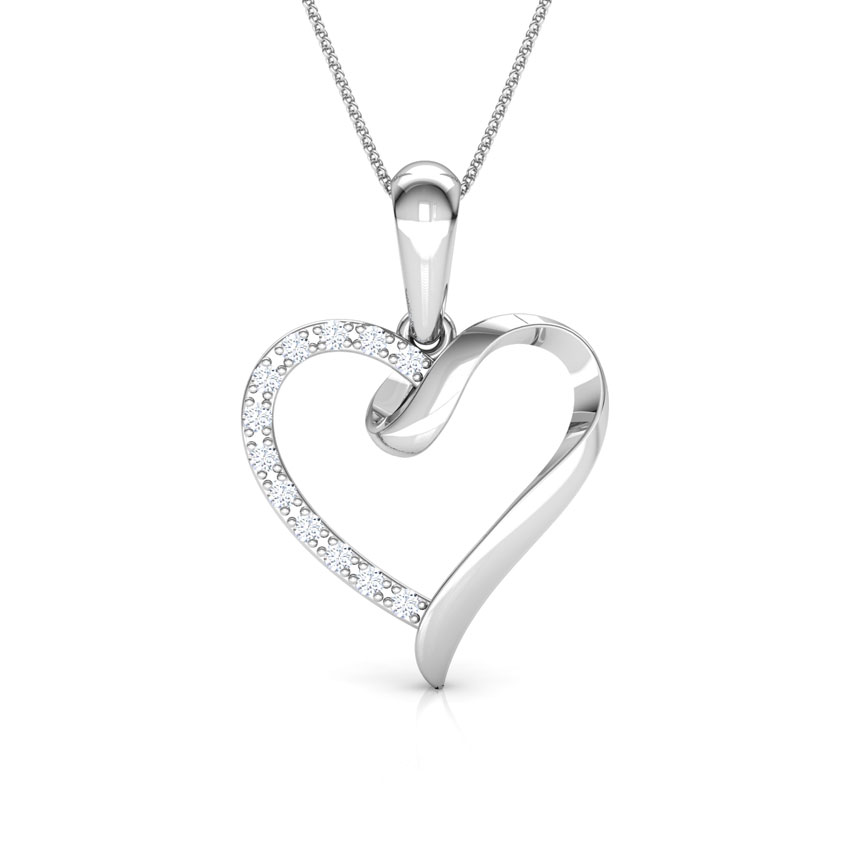 Ettie Love Silver Pendant in 14KT White Gold Ettie Love Silver Pendant in 14KT White Gold