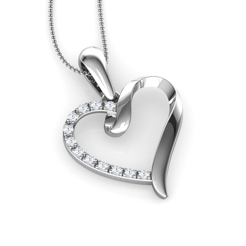 Ettie Love Silver Pendant in 14KT White Gold Ettie Love Silver Pendant in 14KT White Gold