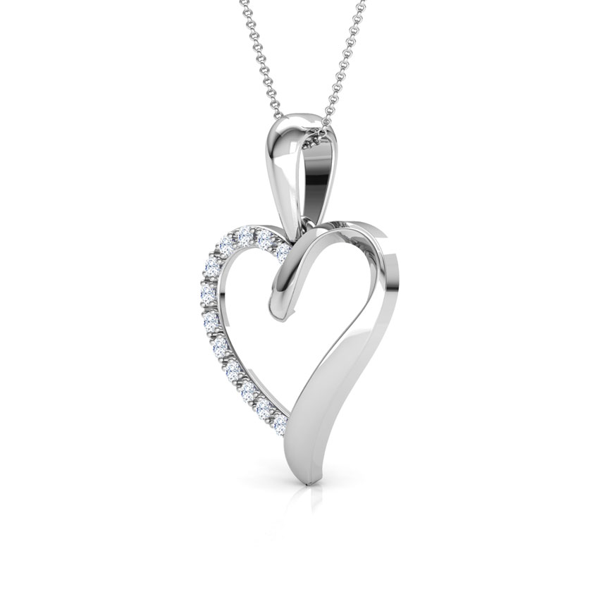 Ettie Love Silver Pendant in 14KT White Gold Ettie Love Silver Pendant in 14KT White Gold
