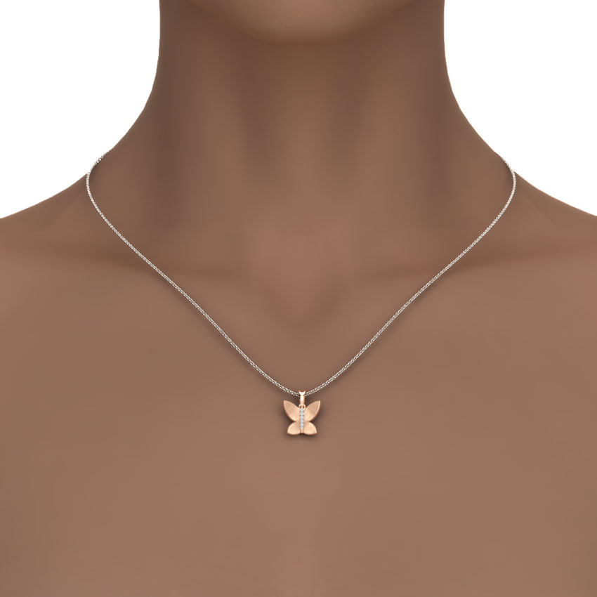 Brilliant Butterfly Pendant