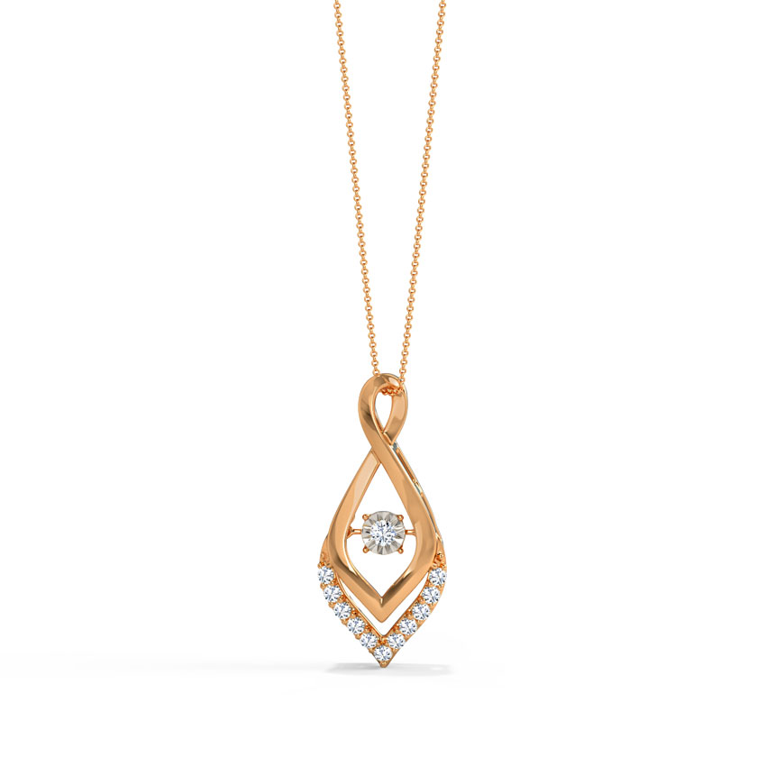 Fannie Heartbeat Diamond Pendant