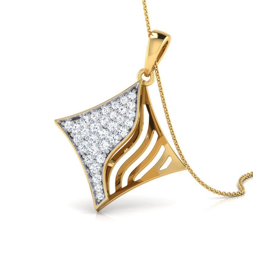 Quad Diamond Pendant