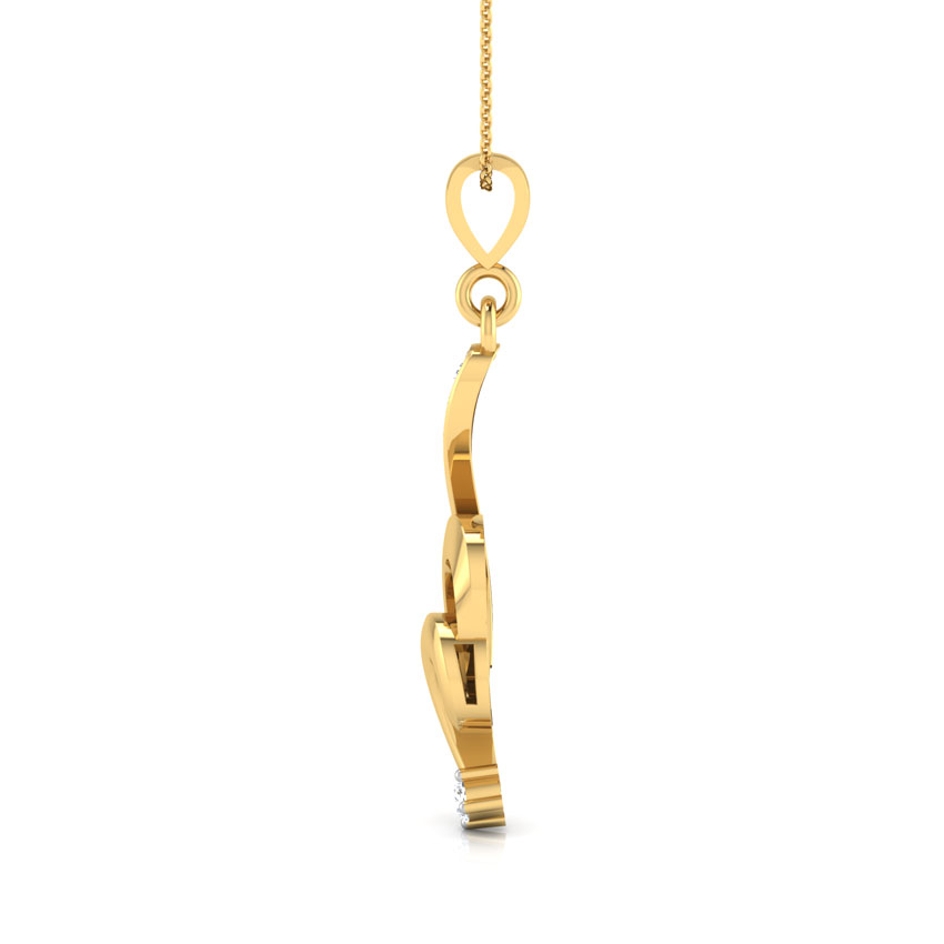 Ribbon Twist Pendant