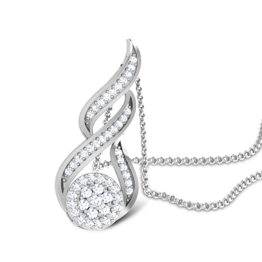 Ravel twine Diamond Pendant Ravel twine Diamond Pendant