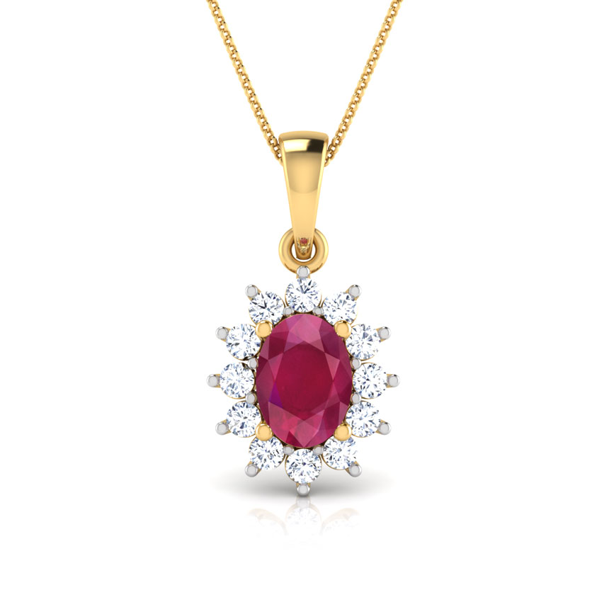 Scarlet Floral Pendant Scarlet Floral Pendant