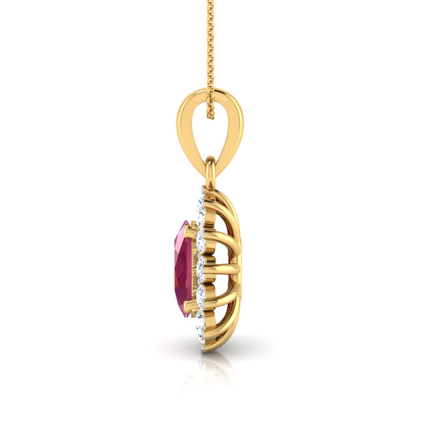 Scarlet Floral Pendant Scarlet Floral Pendant
