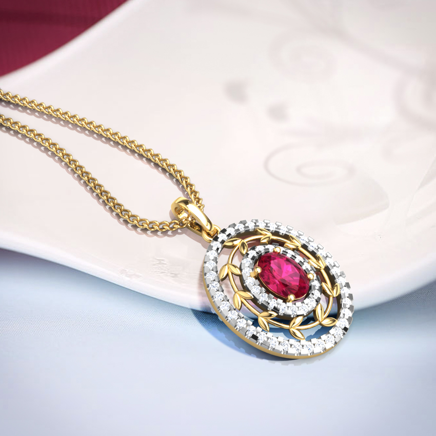 Webbed Royale Gemstone Pendant Webbed Royale Gemstone Pendant