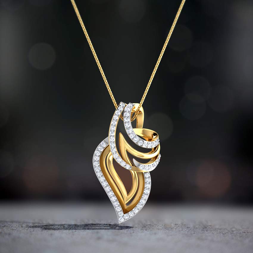 Sparkle Bloom Diamond Pendant