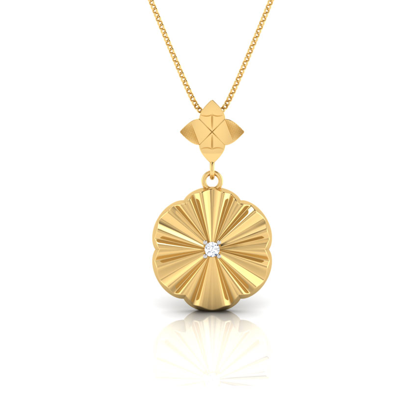 Clematis Drop Pendant