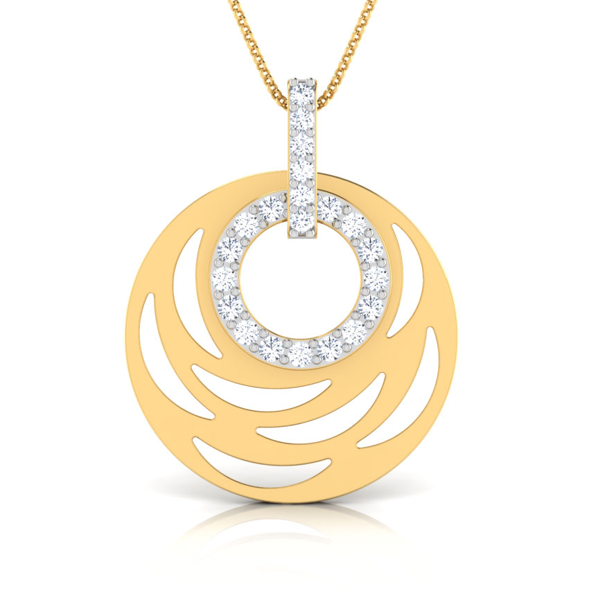 Supermoon Diamond Pendant