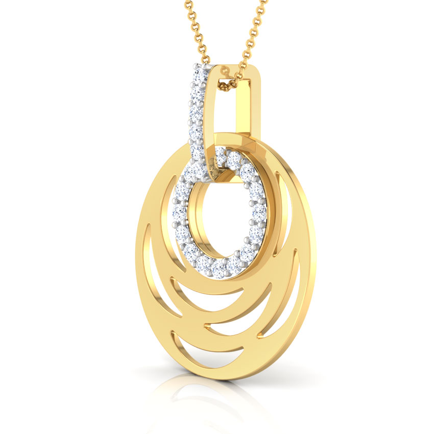 Supermoon Diamond Pendant