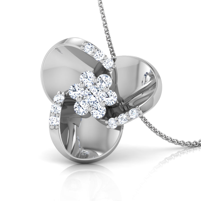 Mariposa Platinum Pendant