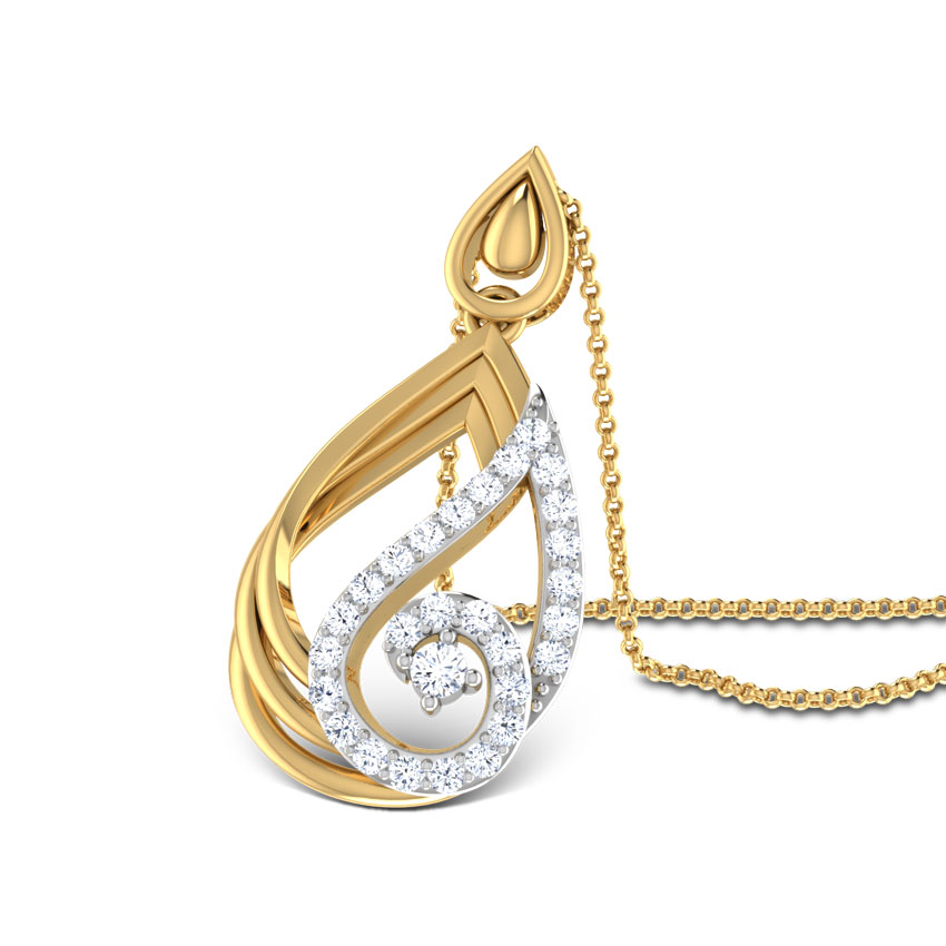 Duo-Style Drop Pendant