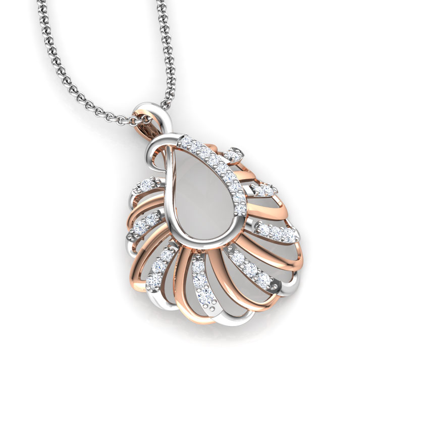 Golden Spark Diamond Pendant Golden Spark Diamond Pendant