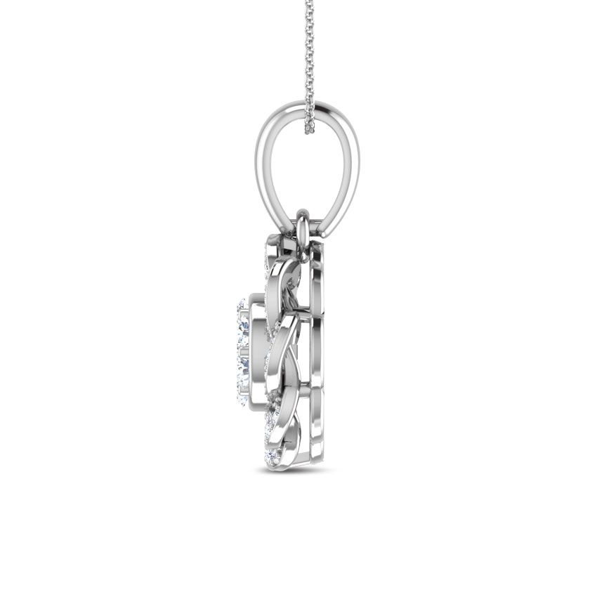Entwine Cluster Diamond Pendant Entwine Cluster Diamond Pendant