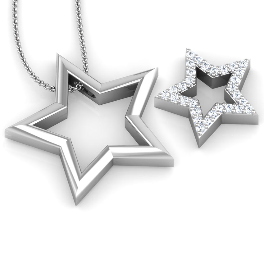 Star of Love 3 in 1 Diamond Pendant Star of Love 3 in 1 Diamond Pendant