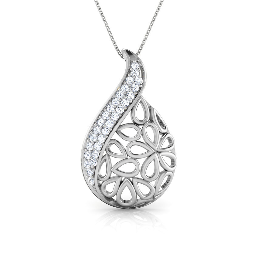 Kaira Paisley Diamond Pendant Kaira Paisley Diamond Pendant