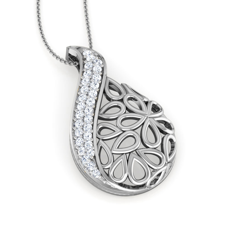 Kaira Paisley Diamond Pendant Kaira Paisley Diamond Pendant