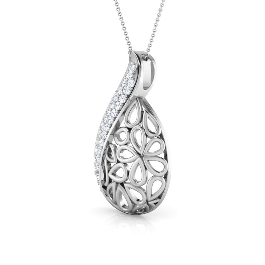 Kaira Paisley Diamond Pendant Kaira Paisley Diamond Pendant
