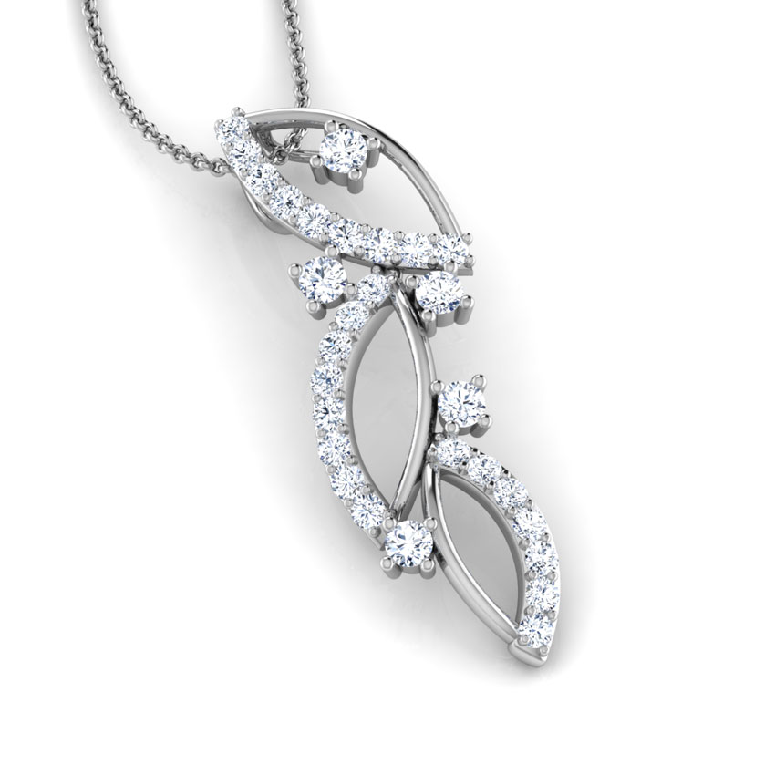 Leaf Diamond Pendant Leaf Diamond Pendant