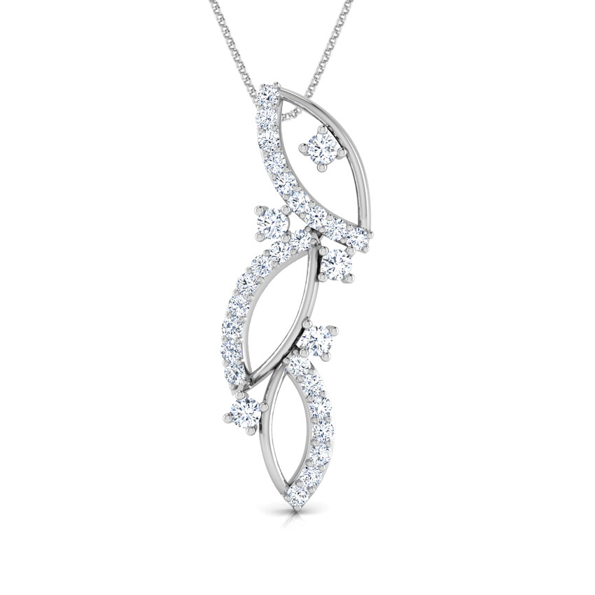 Leaf Diamond Pendant Leaf Diamond Pendant