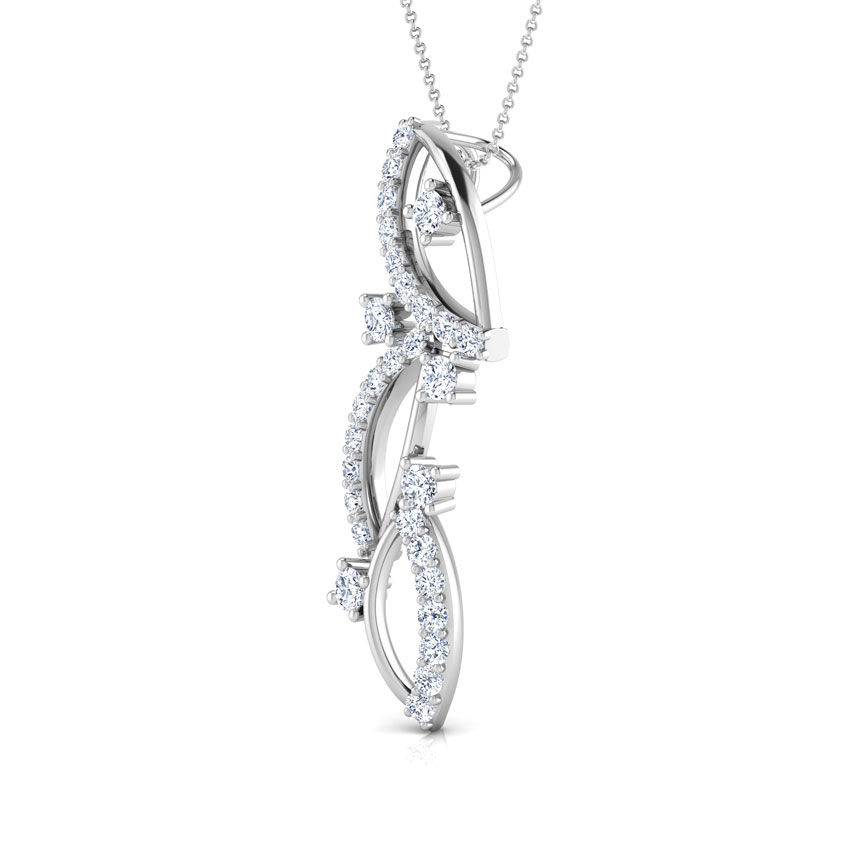 Leaf Diamond Pendant Leaf Diamond Pendant