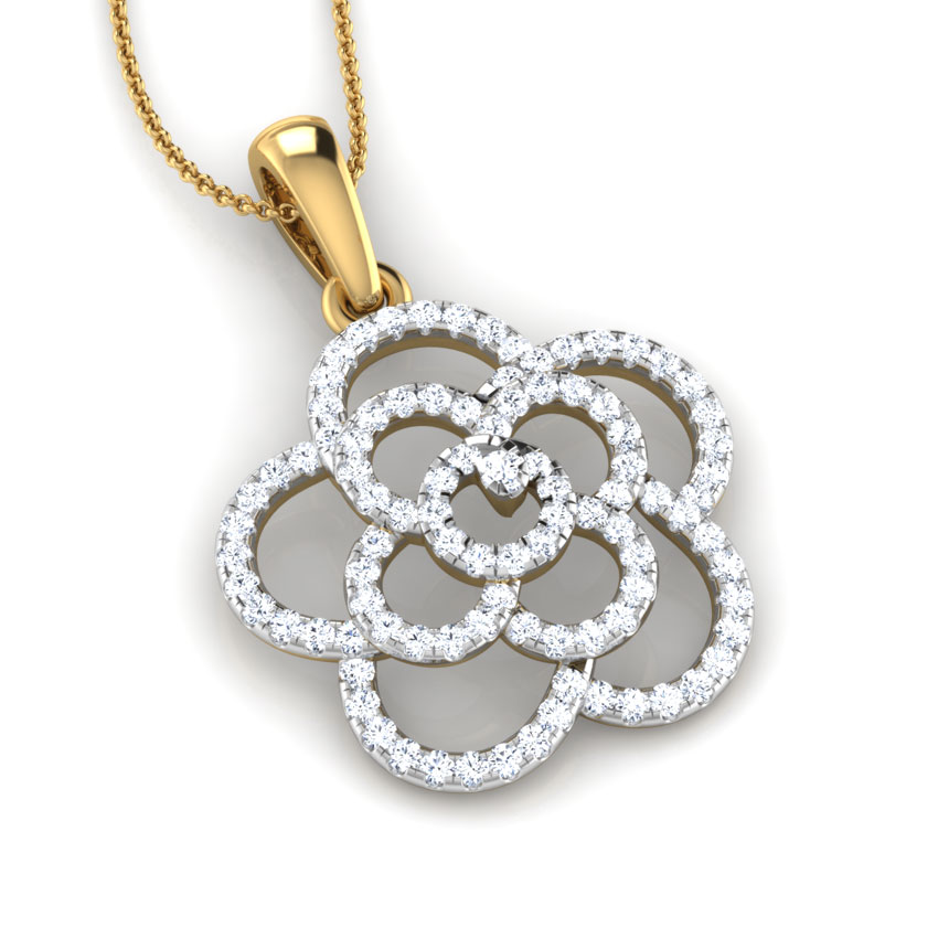 Fiore Diamond Pendant