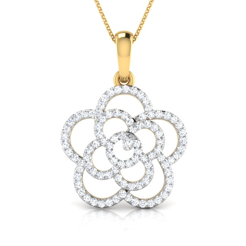 Fiore Diamond Pendant