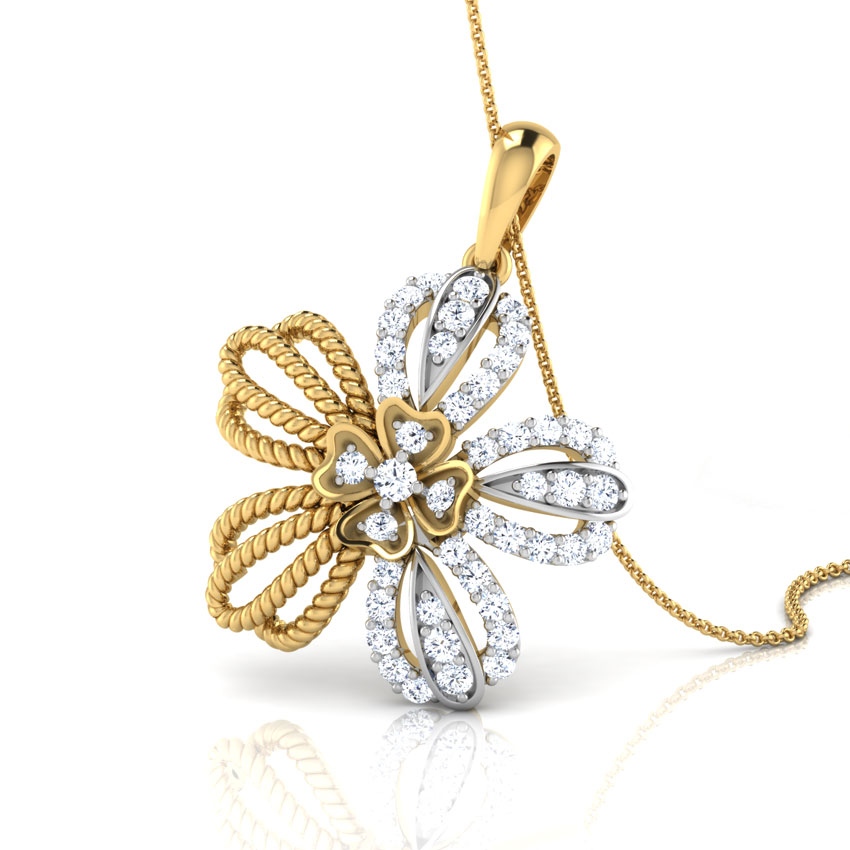 Buttercup Flower Pendant
