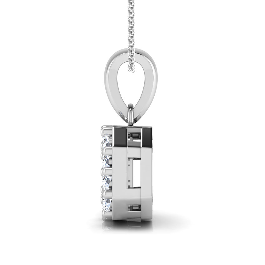 Diamond Pendants 18 Karat White Gold Sophia Diamond Flock Pendant