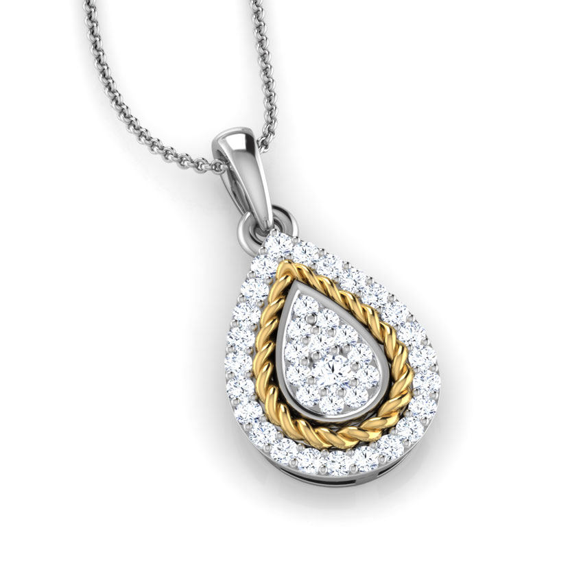 Olivia Diamond Drop Pendant