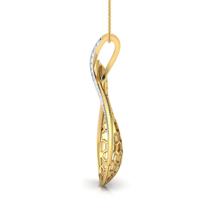 Nila Dancing Diamond Drop Pendant