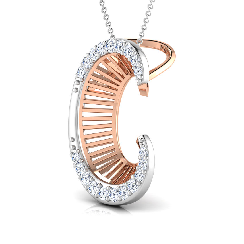 Glen Alphabet C Pendant