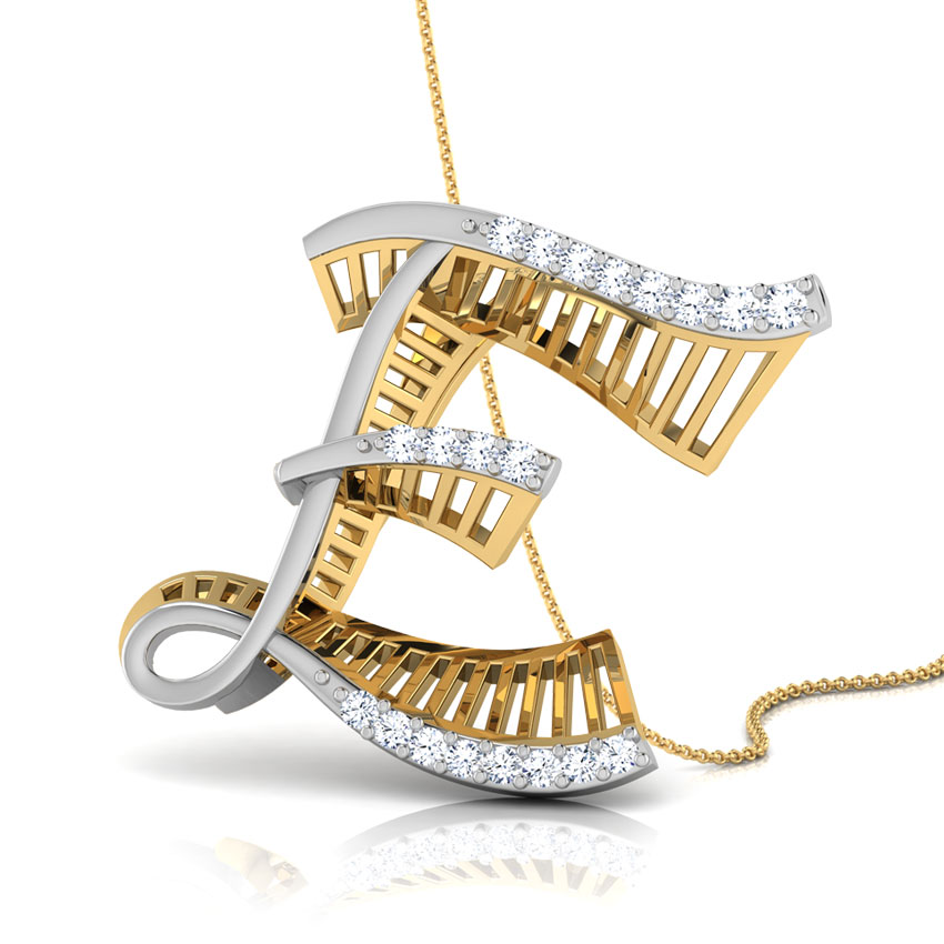 Ira Alphabet E Pendant