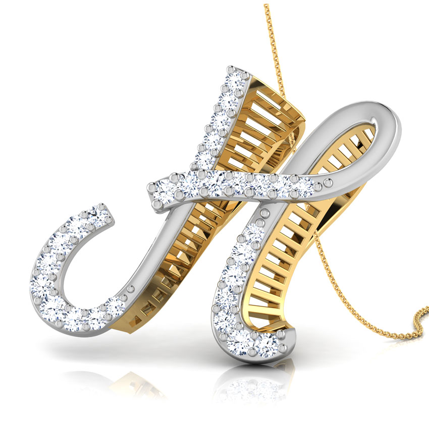 Avis Alphabet H Pendant